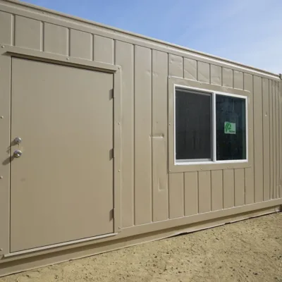 48" Steel Security Personnel Door, Refrigerated Container