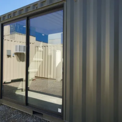 8’ Vinyl Milgard Sliding Glass Patio Door